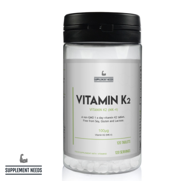 Supplement Needs - K2-vitamiini - 120 kapselia