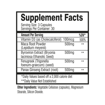 Vista alternativa do Muscle Rage – Vibe Libido Support