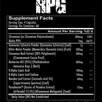 Vista alternativa dell'Redcon1 – RPG – Glucose Disposal