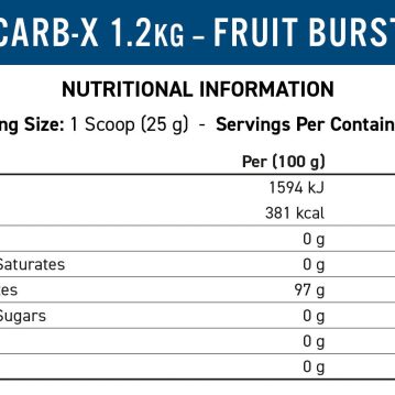 Alternativ visning af Applied Nutrition – CARB-X 1.2 KG