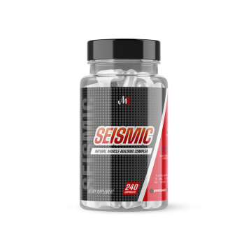 MuscleRage - SEISMIC - Pacco per lo sviluppo muscolare 3 in 1