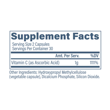 Vaihtoehtoinen näkymä Revive MD - Vitamin C 60 caps:stä