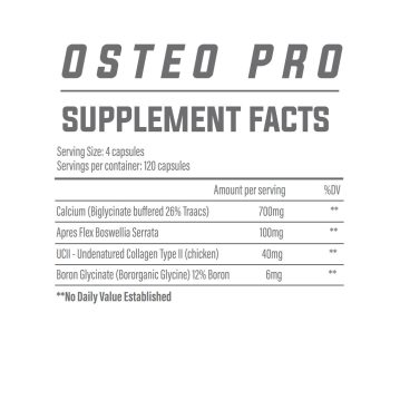 Vista alternativa do Trained by JP Nutrition - Osteo Pro