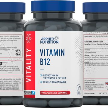 Vista alternativa do Applied Nutrition - Vitamin B12