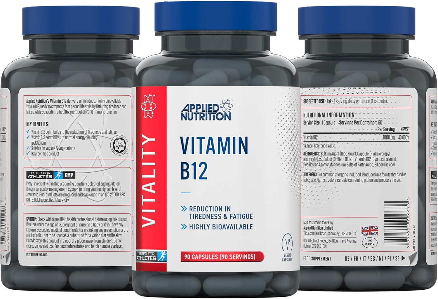 Applied Nutrition - Vitamin B12 – Bild 2