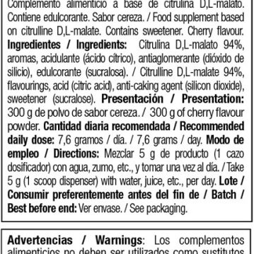Alternative view of Zoomad Labs - One Raw Citrulline D L-Malate