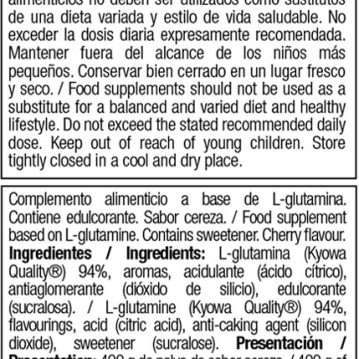 Alternatief aanzicht van Zoomad Labs - One Raw Glutamine Kyowa