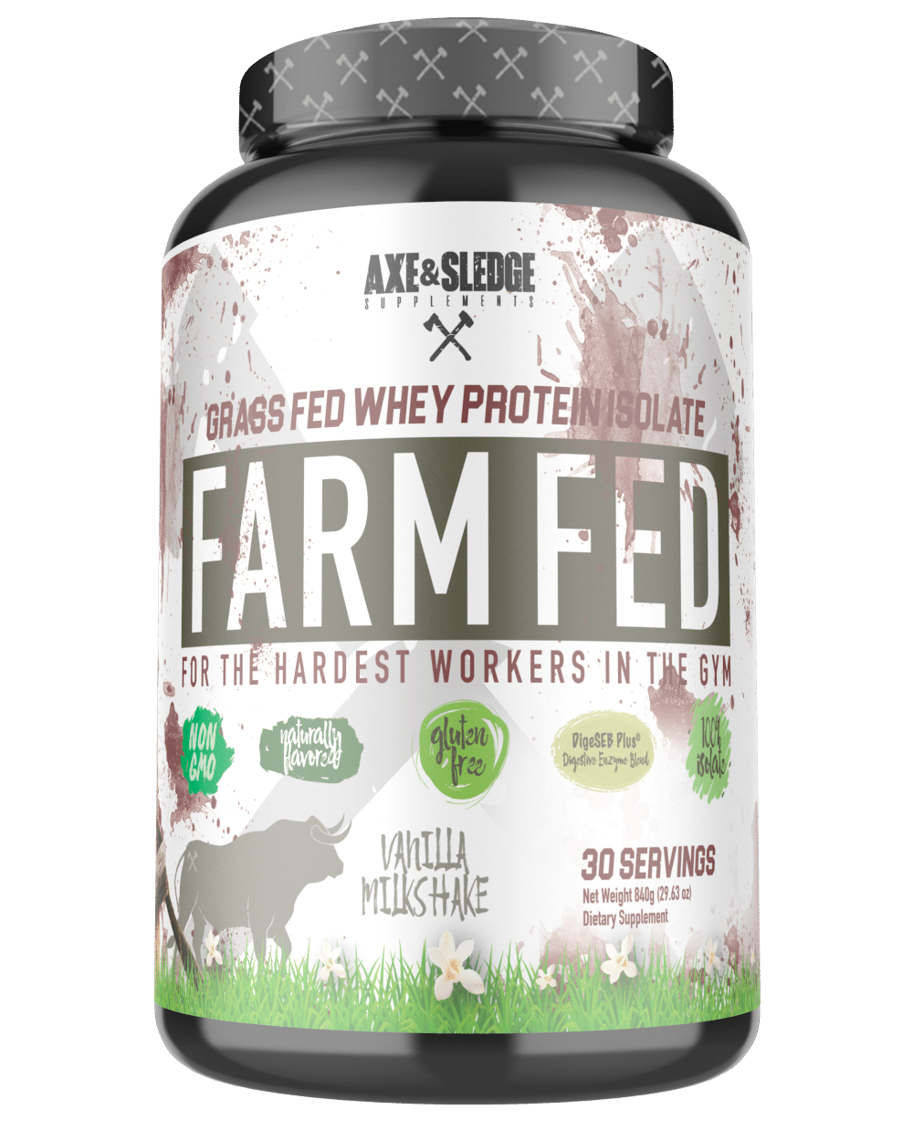 Axe & Sledge - Farmfed Whey Protein Isolate - Alpha Supps