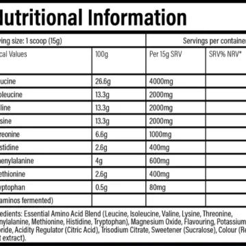 Vista alternativa de Trained By Jp Nutrition - JP EAA 1kg