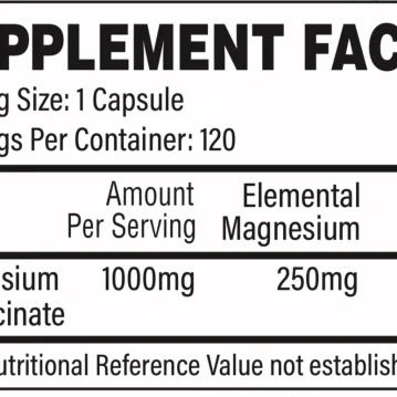 Vaihtoehtoinen näkymä Trained by JP Nutrition - Magnesium:stä