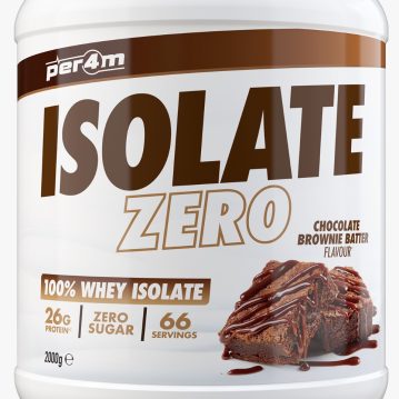 Per4m - Isolate Zero 2kg<span> - </span>Chocolate Brownie Batter