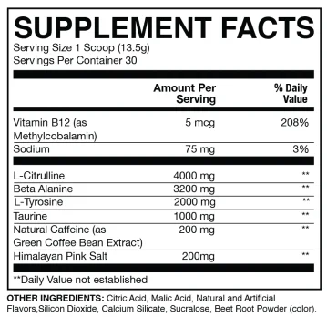 Alternative view of RAW Nutrition - CBUM Essential Pre