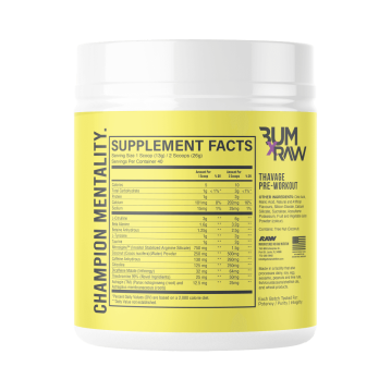 Alternative view of Raw Nutrition - CBUM THAVAGE