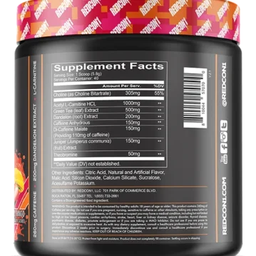 Alternativ visning af Redcon1 – Double Tap Powder