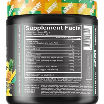 Vista alternativa de Redcon1 – Total War – Pre Workout