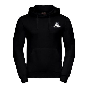 Alpha Supps X Hoist Wear - Pumpeovertræk/hættetrøje "Team Edition" Sort