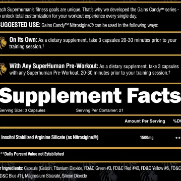 Vista alternativa dell'Alpha Lion - Gains Candy Nitrosigine