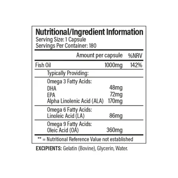Alternativ visning af Trained by JP Nutrition - Omega 3-6-9