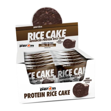 Per4m - Bolinhos de arroz proteicos embalagem dupla (Caixa de 12 embalagens duplas)