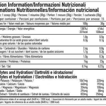Vista alternativa do Per4m - Clear Hydrate / Clear Whey Isolate & Electrolytes 900gr