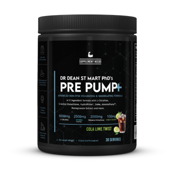 Supplement Needs - Pre Pump+