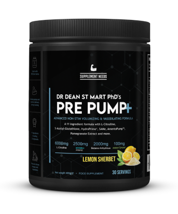 Vista alternativa do Supplement Needs - Pre Pump+