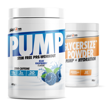 Per4m - Pump Stim Free Pre Workout WITH Glycersize