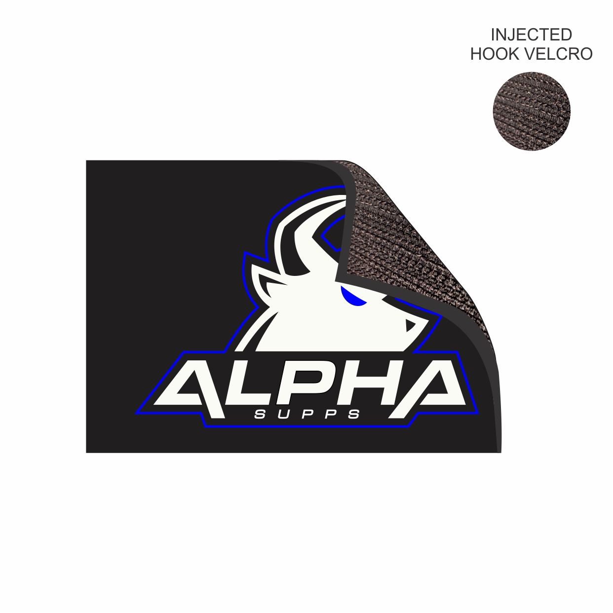 Alpha Supps - Gym Backpack Patch - Kép 2