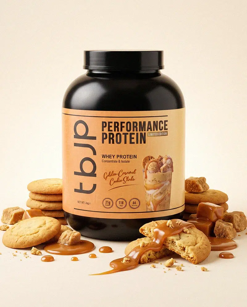 Trained by JP Nutrition Europe : Performance Protein 2kg in TUBS (LIMITED EDITION) - Afbeelding 4