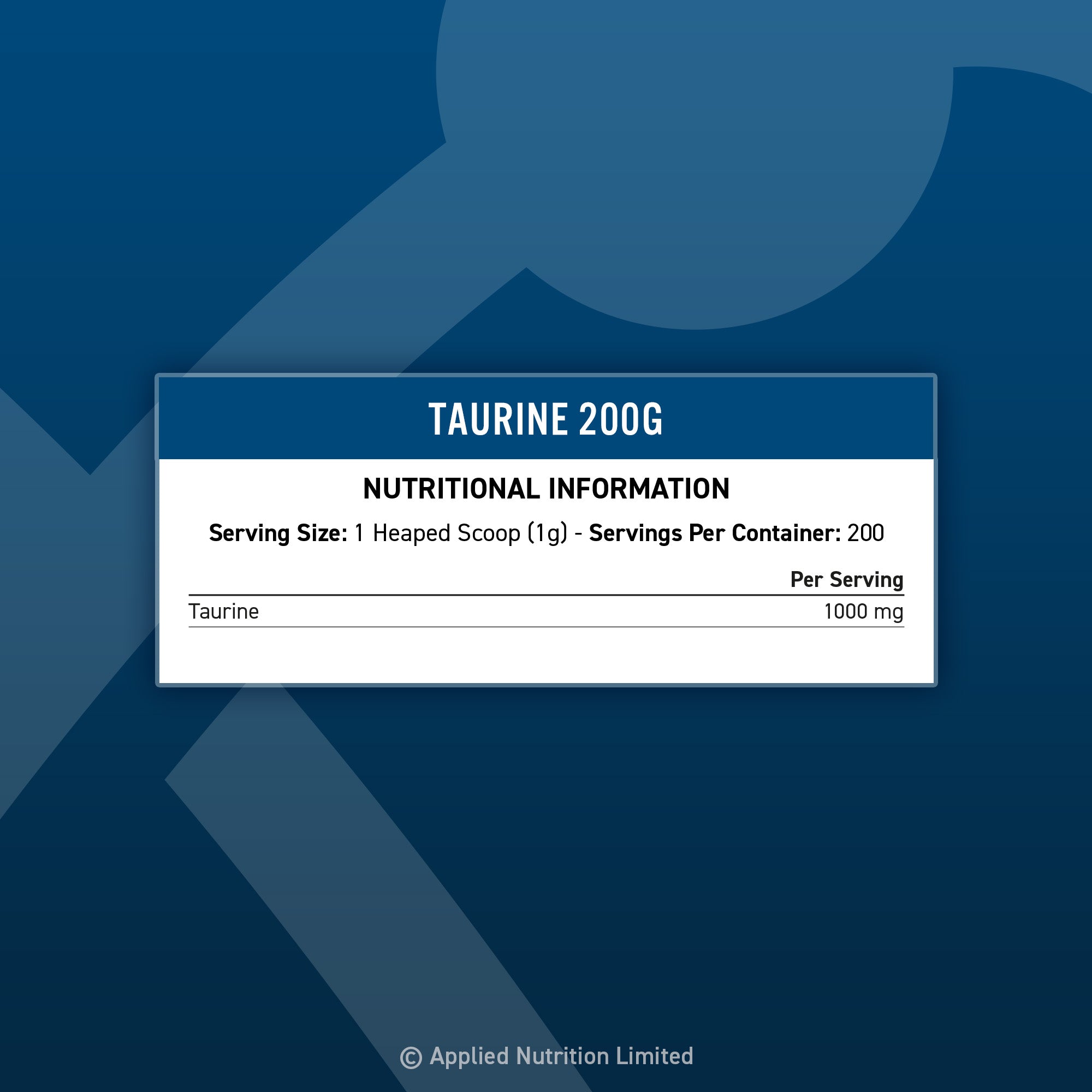 Applied Nutrition - Taurine - Image 6