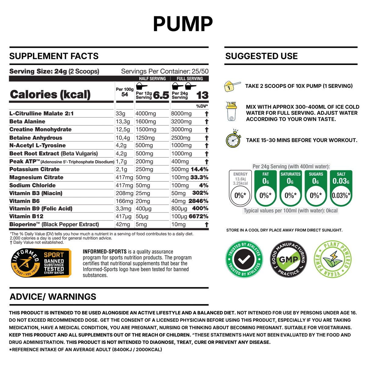10x Athletic - PUMP - Imagen 2