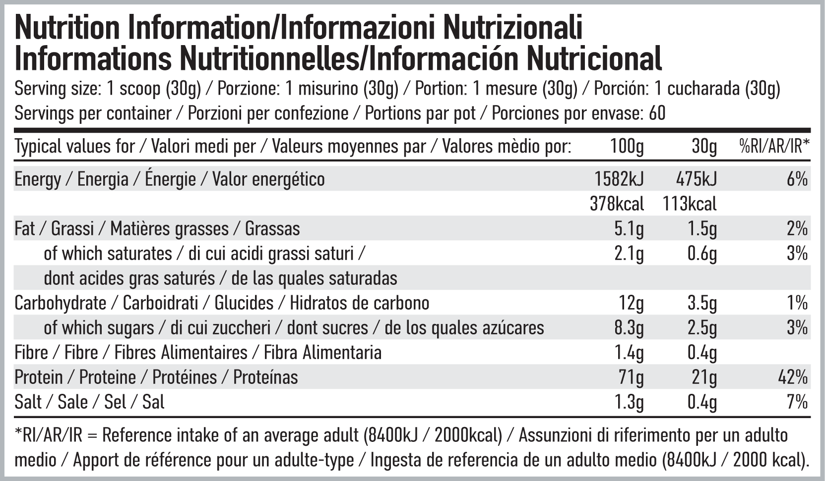 Per4m - Whey Advanced 1800gr – Image 2