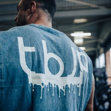 tbJP Drip Logo Vest in Blue Green - UTILITY01 - Imagem 4